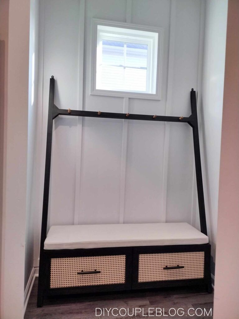 mudroom bench with storage