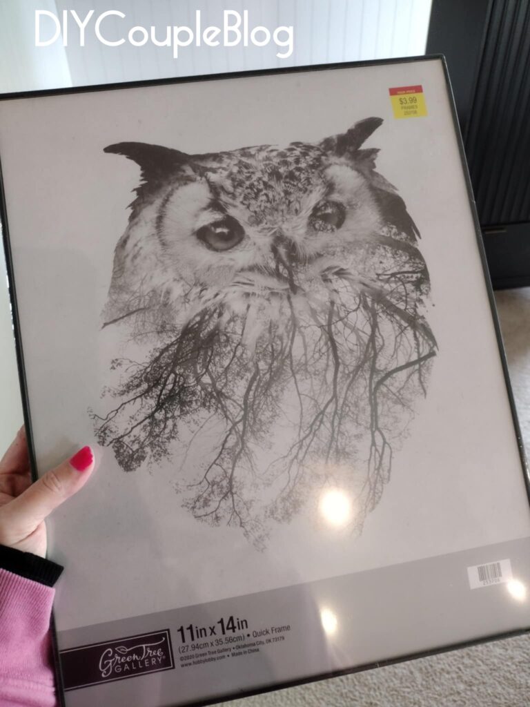 11 x 14 picture frame bought from hobby lobby for my printable wall art