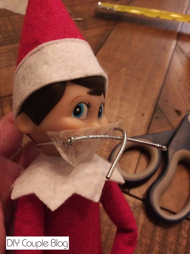 sliding the cord through the holes to make the perfect fit 