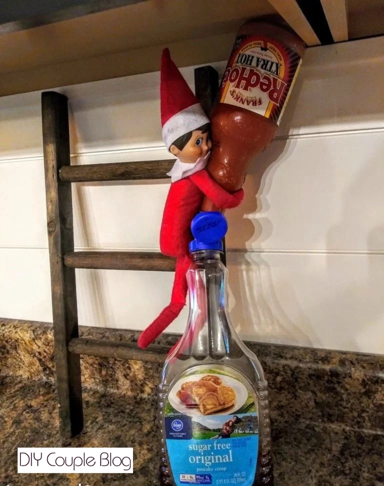 sneaking hot sauce into syrup 
