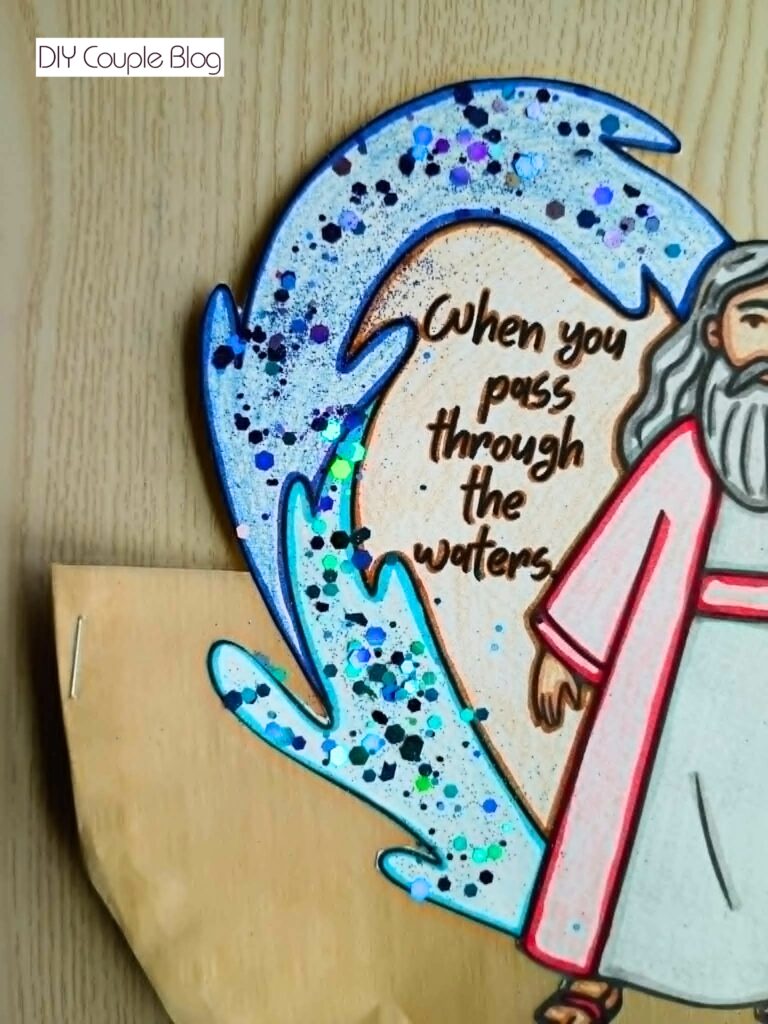 Christian sunday school craft paper plate ocean