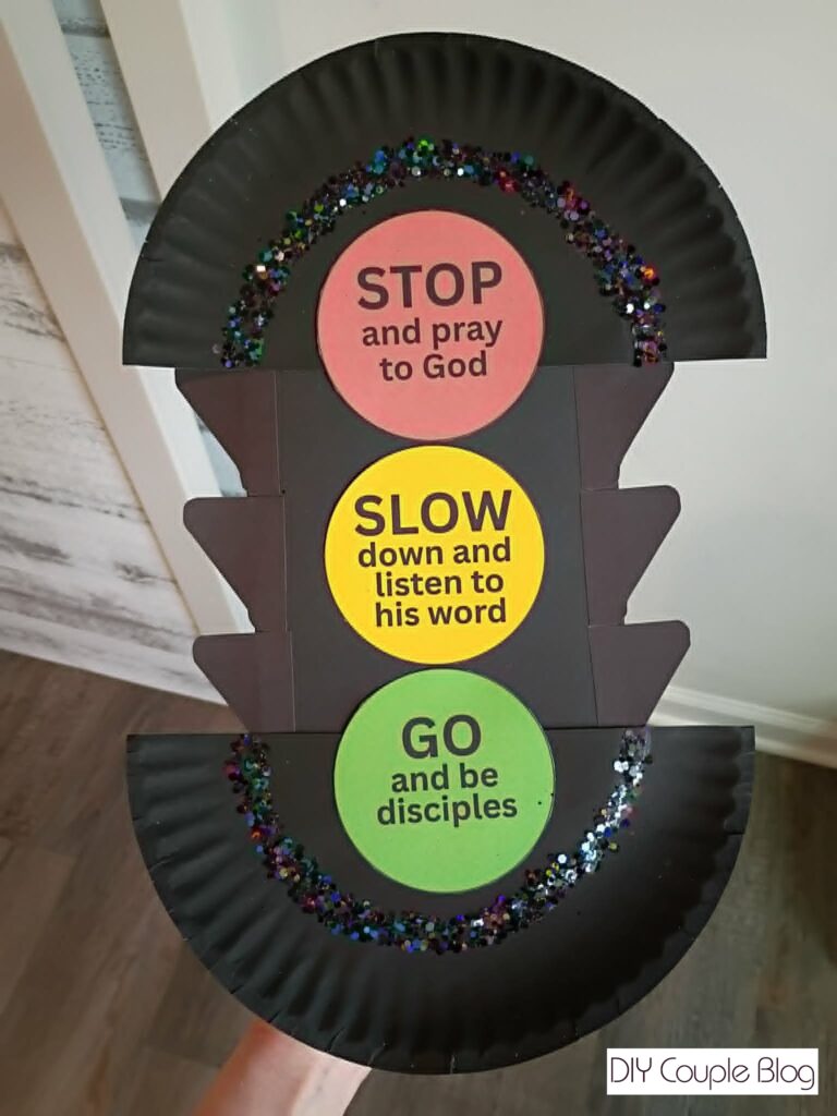 transportation Christian craft activity for kids 