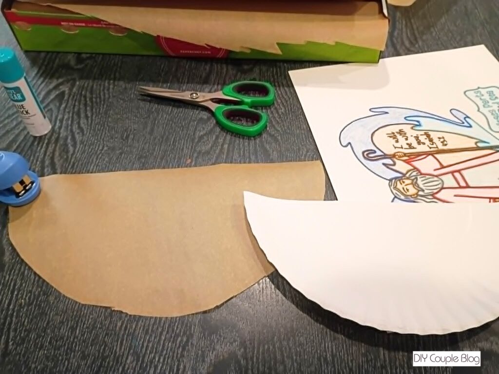 simple moses and the red sea craft idea