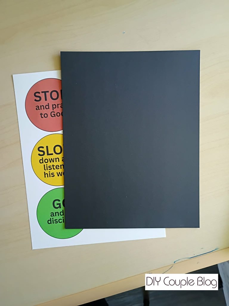 step by step traffic light craft