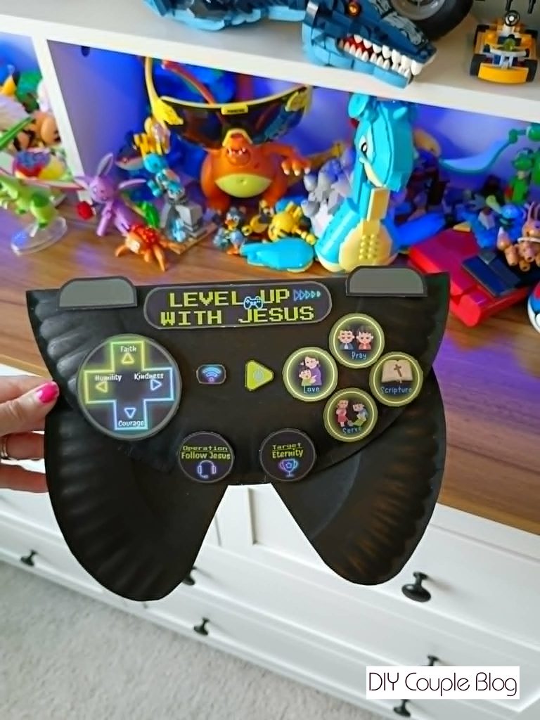showing all the buttons assembled and adding to the video game controller 