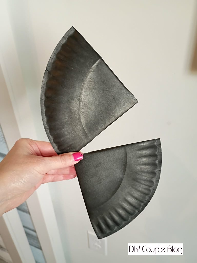 paper plate pieces cut for a Christian printable activity 