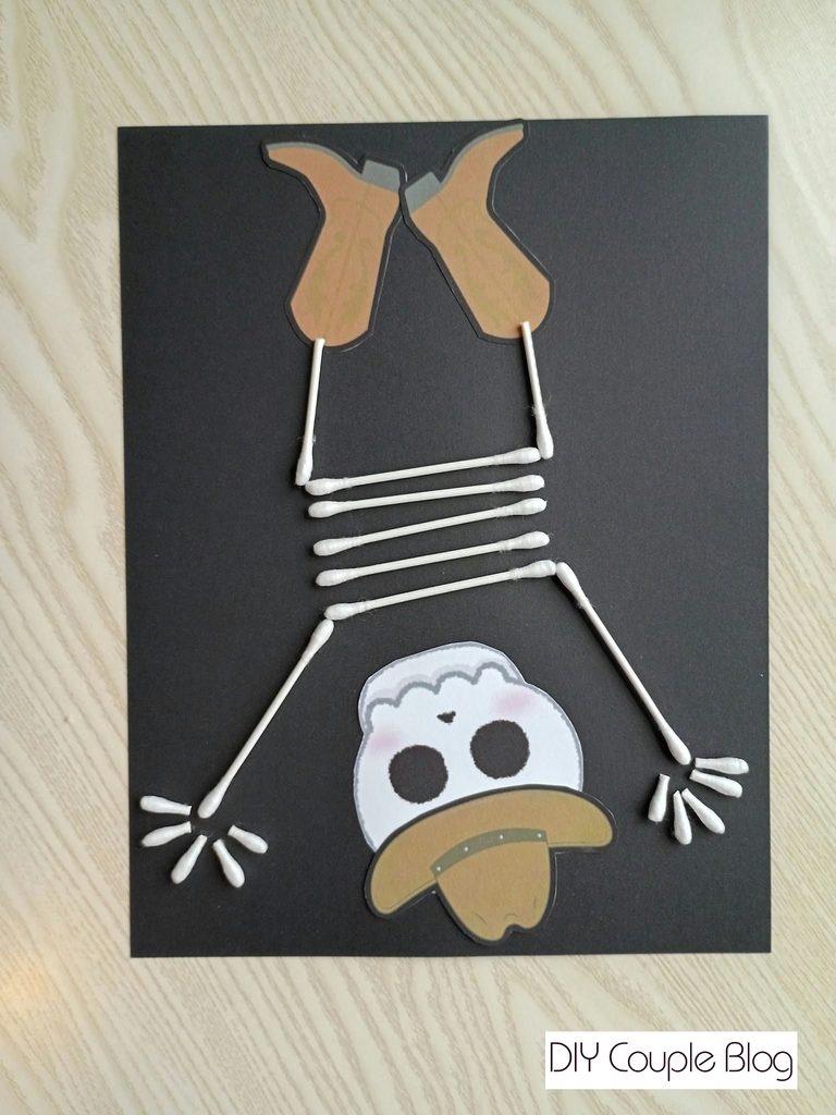 cowboy preschool and up Halloween craft