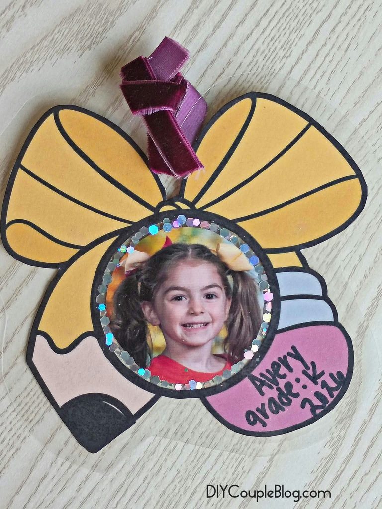 school picture day ornament 